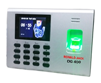 MÁY CHẤM CÔNG  VÂN TAY và  THẺ CẢM ỨNG + Pin lưu điện RONALD JACK DG-600BID